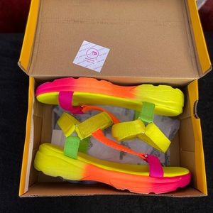 TAXI Tropical  NEON Sandals